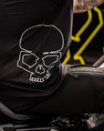 BOBHEAD Tech T-Shirt Side Skull White