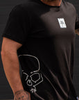 BOBHEAD Tech T-Shirt Side Skull White