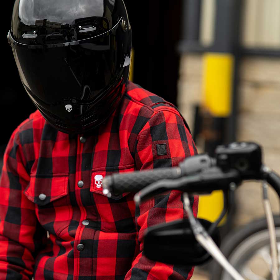 Motorcycle Protective Shirt Lumberjack-X | Armored AAA