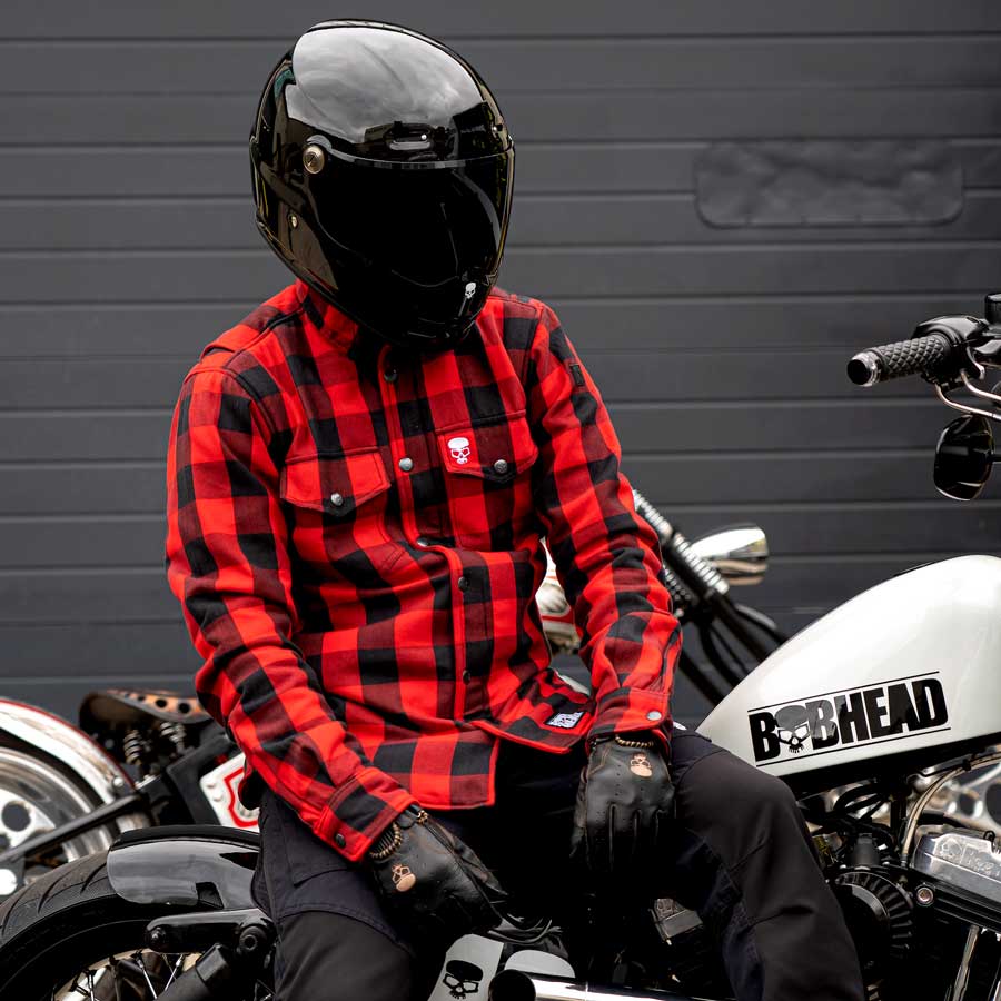 Motorcycle Protective Shirt Lumberjack-X | Armored AAA