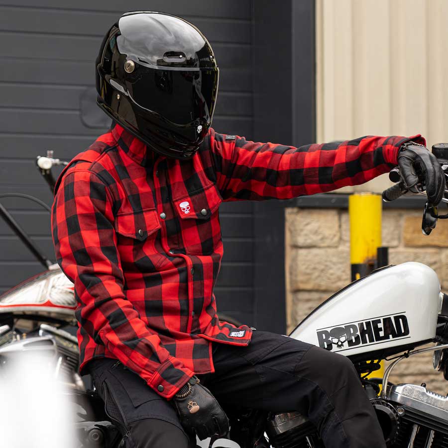 Motorcycle Protective Shirt Lumberjack-X | Armored AAA