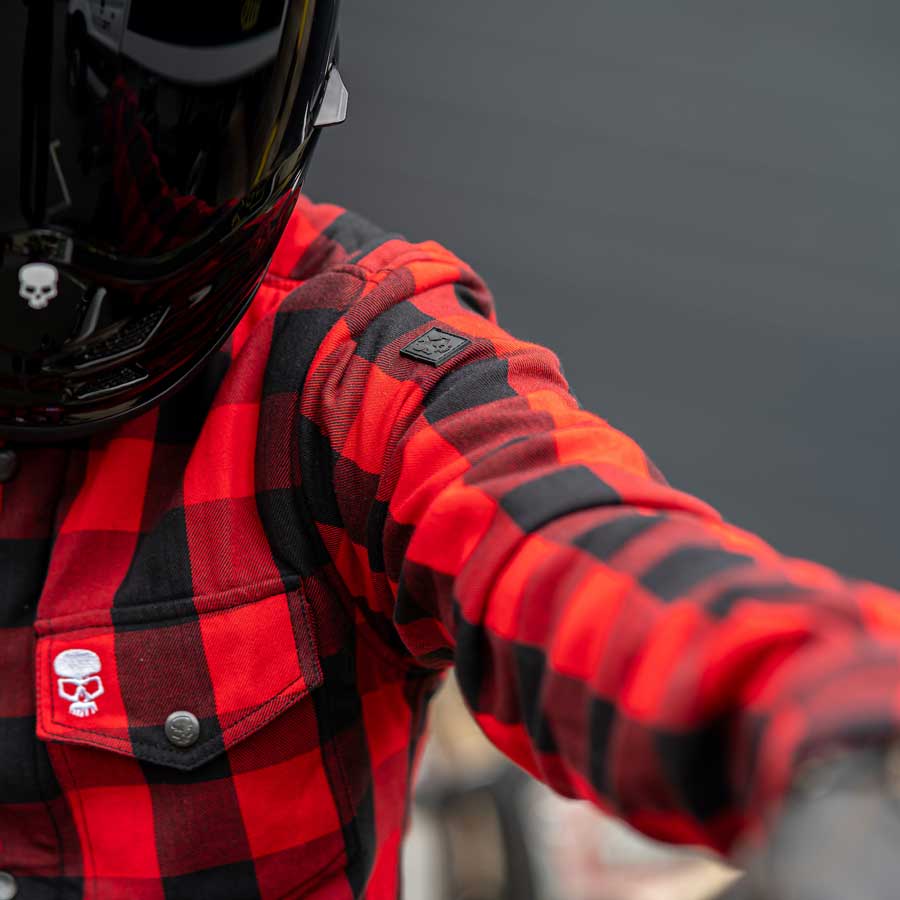 Motorcycle Protective Shirt Lumberjack-X | Armored AAA