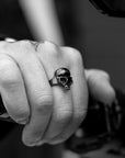 BOBHEAD Black Skull Ring