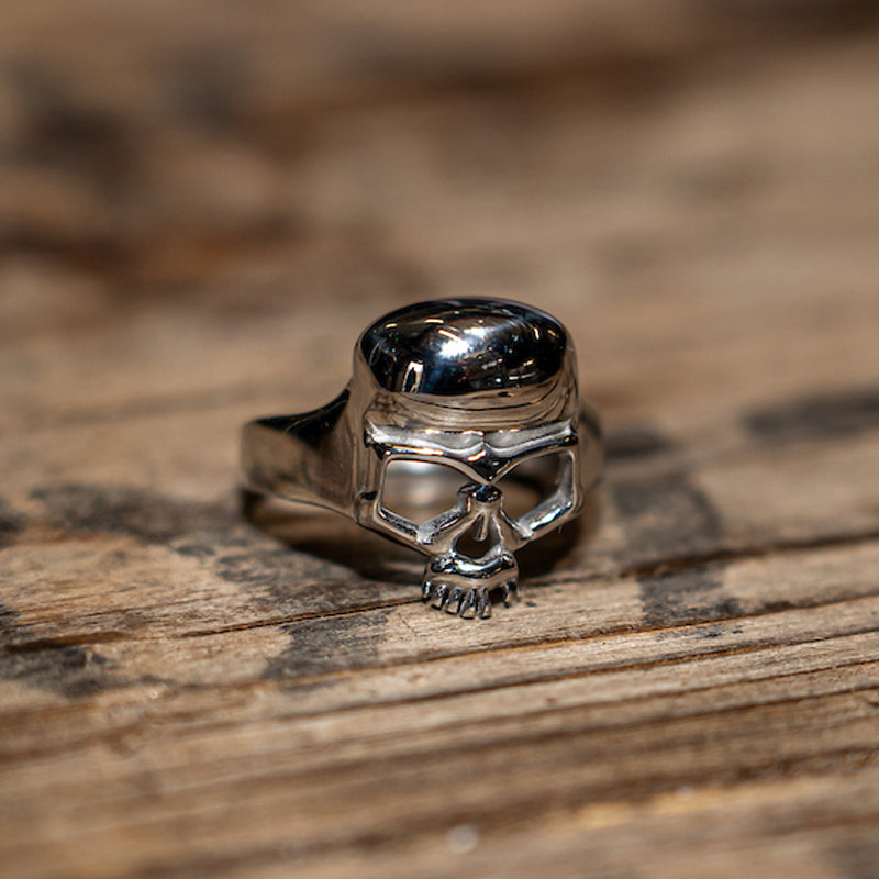 BOBHEAD Silver Skull Ring